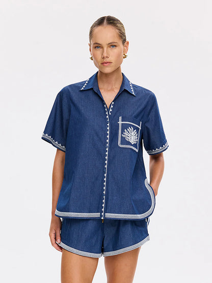 KIVARI - Emile Chambray Shirt