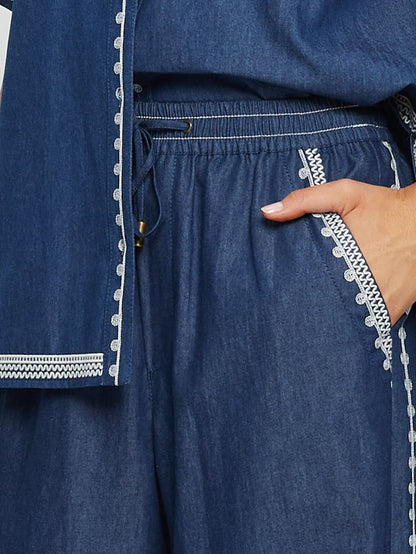 KIVARI - Emile Chambray Pant