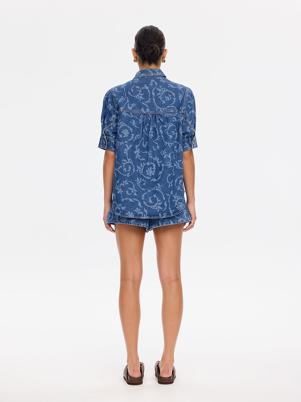 KIVARI - Elina Denim Shirt | Elina