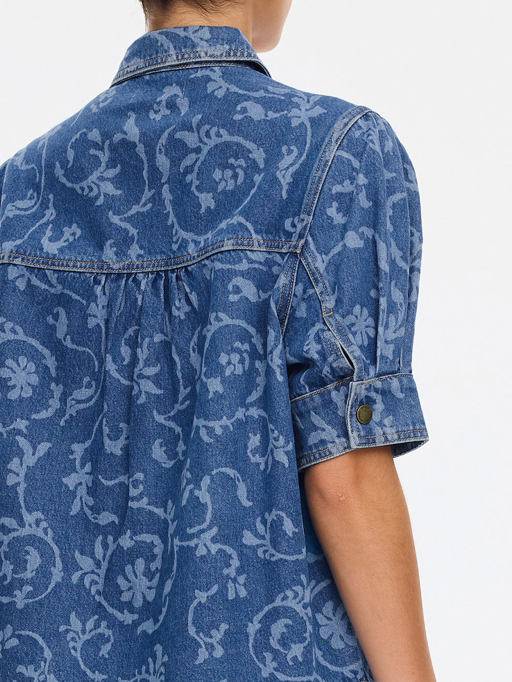 KIVARI - Elina Denim Shirt | Elina