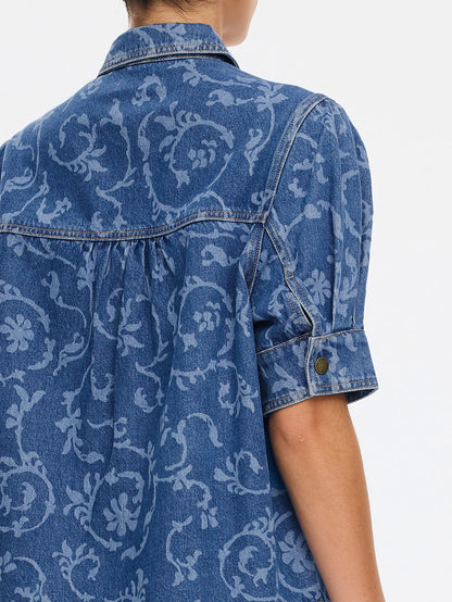 KIVARI - Elina Denim Shirt | Elina