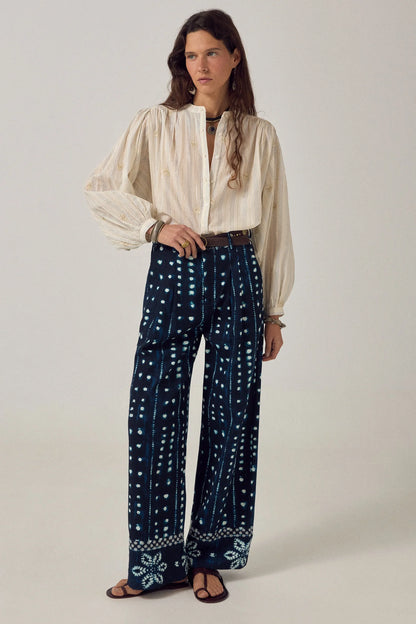 Maison Hotel - Caroline Blouse | Starry White