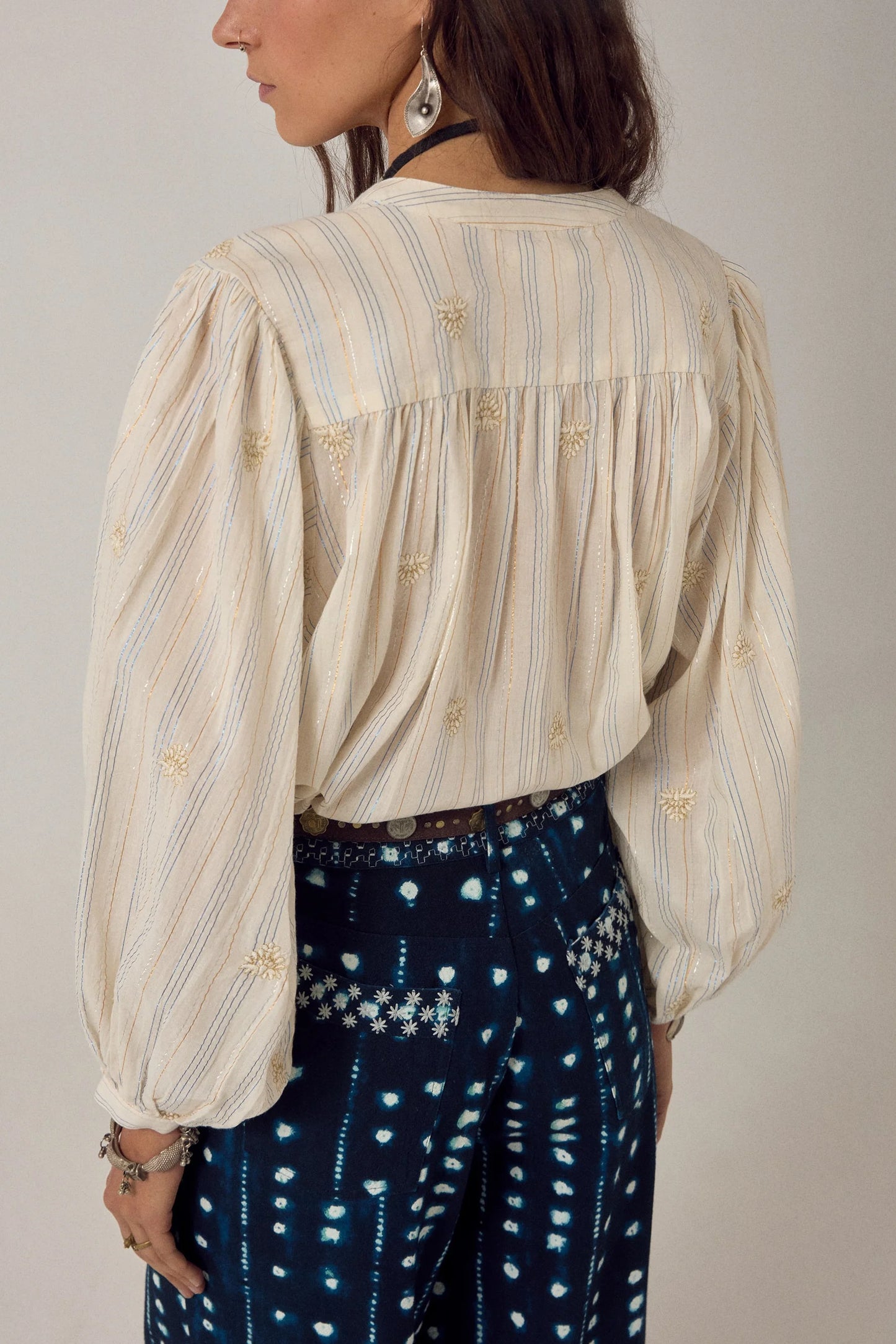 Maison Hotel - Caroline Blouse | Starry White