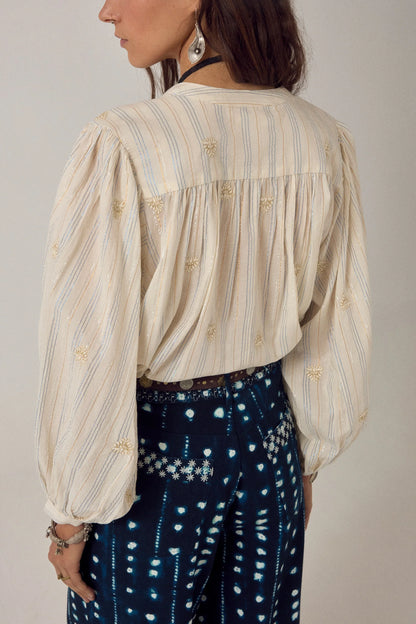 Maison Hotel - Caroline Blouse | Starry White