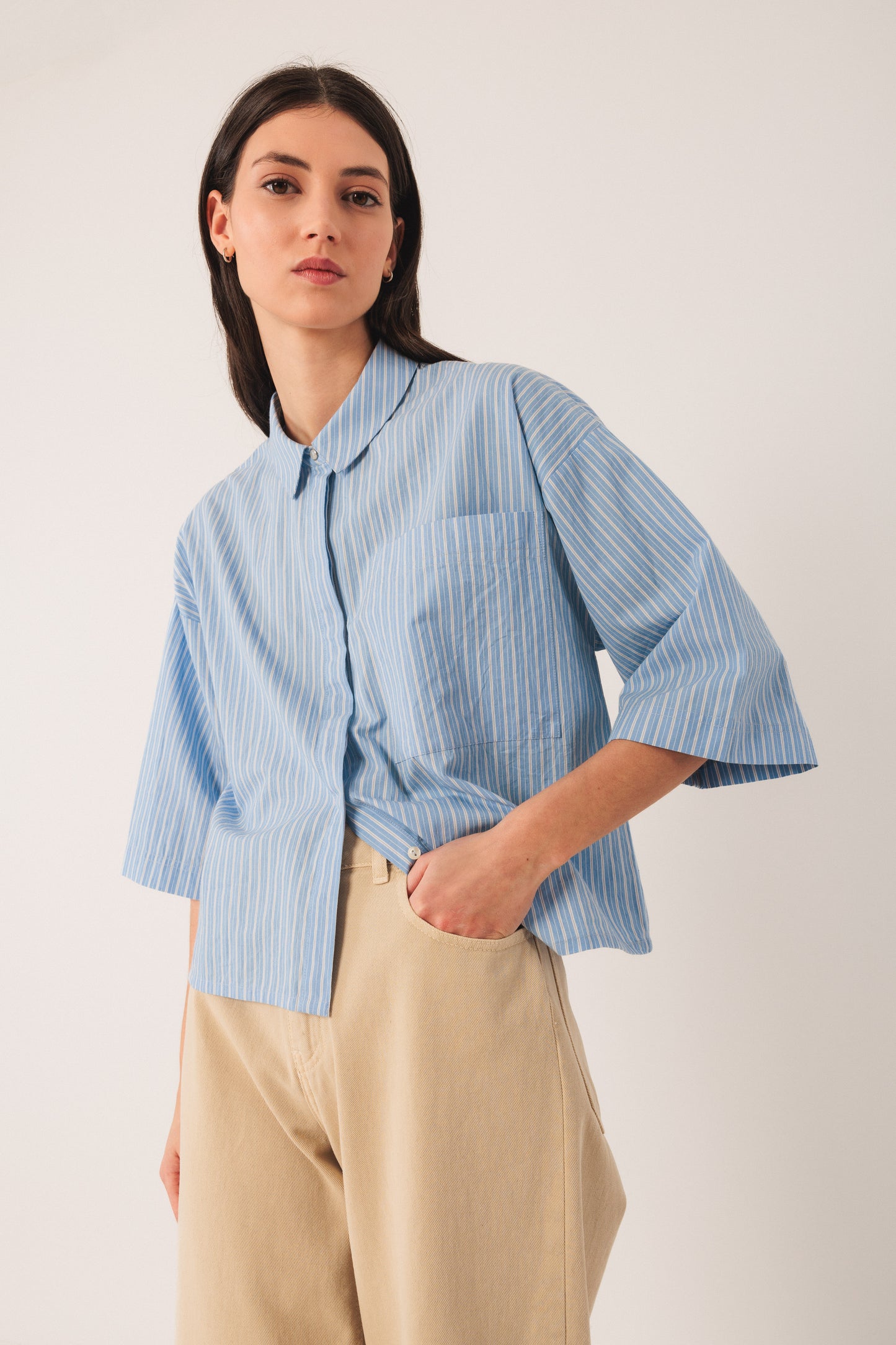 Indi & Cold - Camisa Shirt | 600 Azul