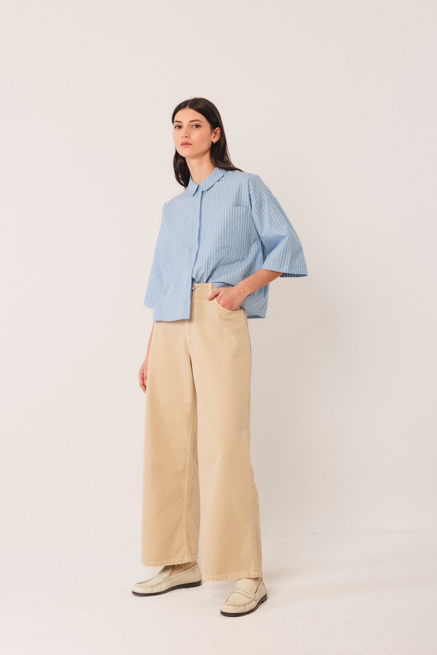 Indi & Cold - Camisa Shirt | 600 Azul