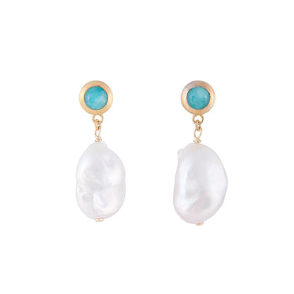 FAIRLEY - Amazonite Pearl Drops