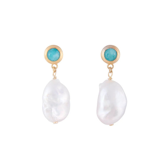 FAIRLEY - Amazonite Pearl Drops