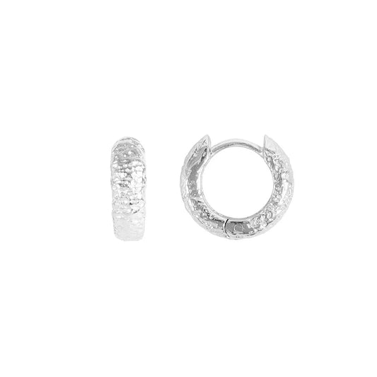 FAIRLEY - Antique Huggies | Silver FAIRLEY