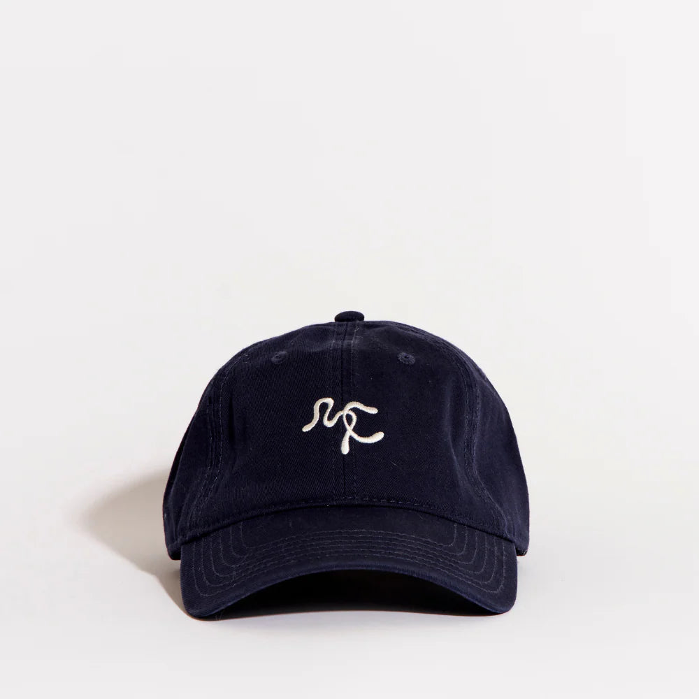 Mia Capri - Embroidered Cap | Navy