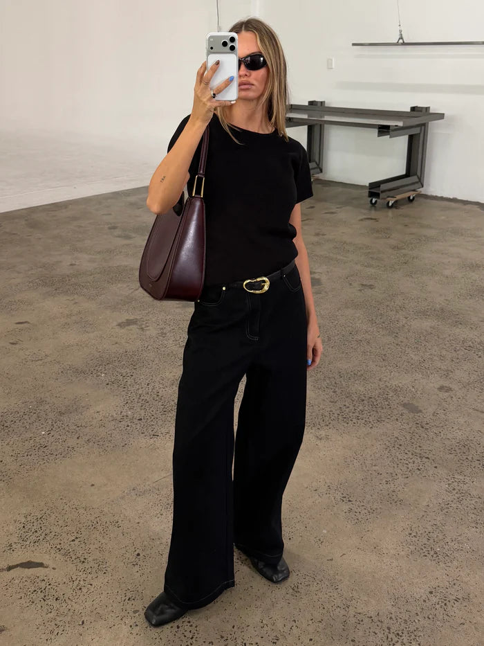 SANCIA - The Emi Knit Tee
