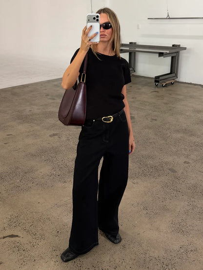 SANCIA - The Emi Knit Tee