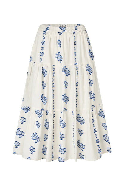 Lolly's Laundry - MorningLL Midi Skirt | Creme
