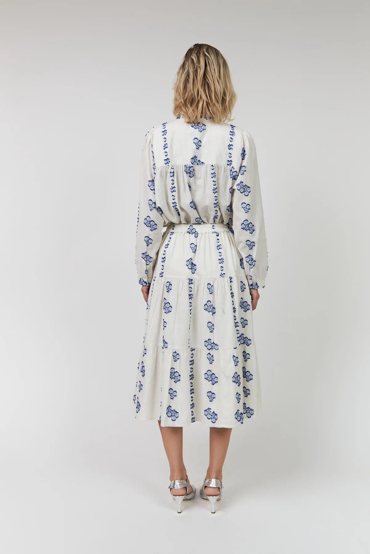Lolly's Laundry - MorningLL Midi Skirt | Creme