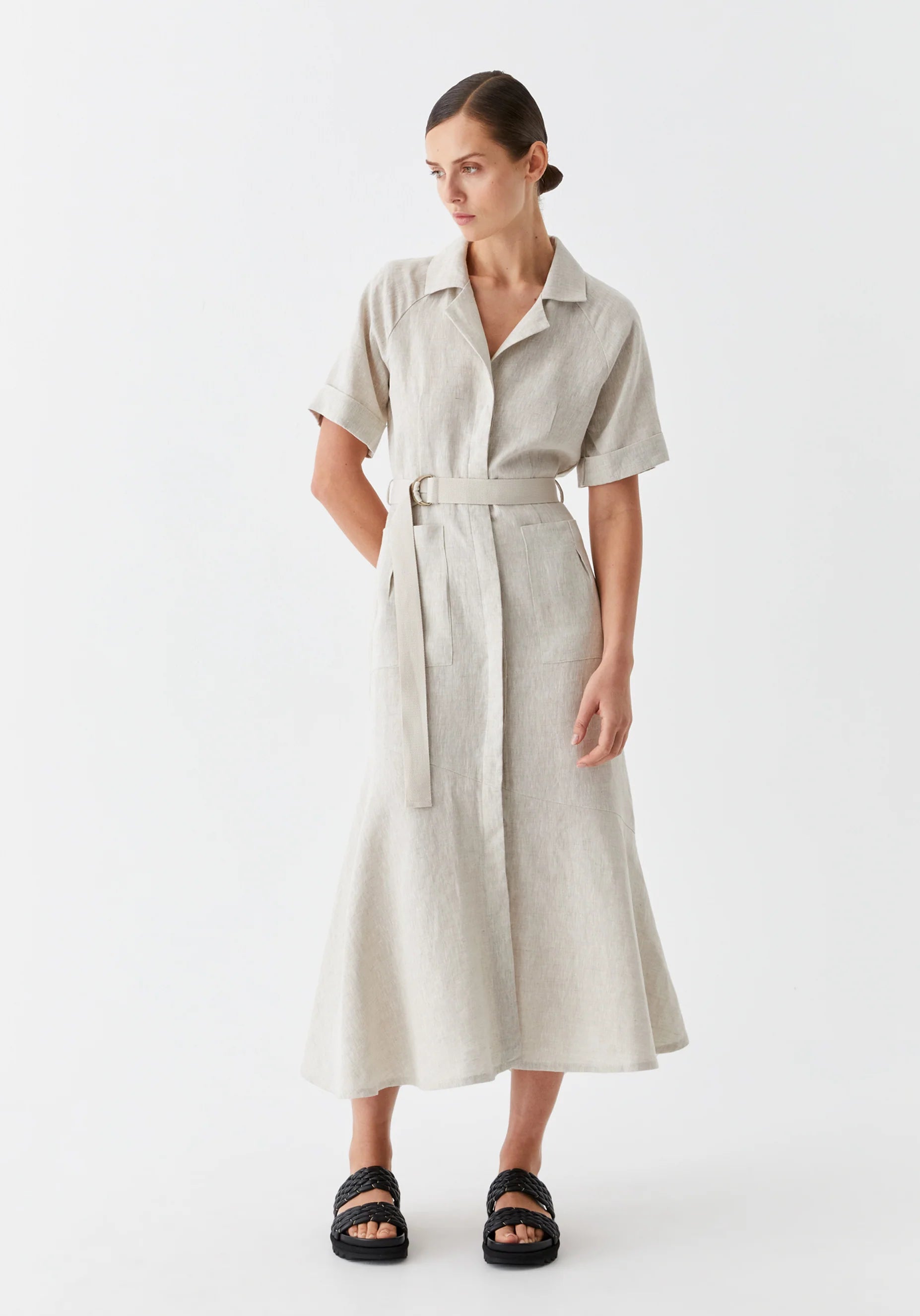 Morrison - Bodhi Shirt Dress | Natural Morrison