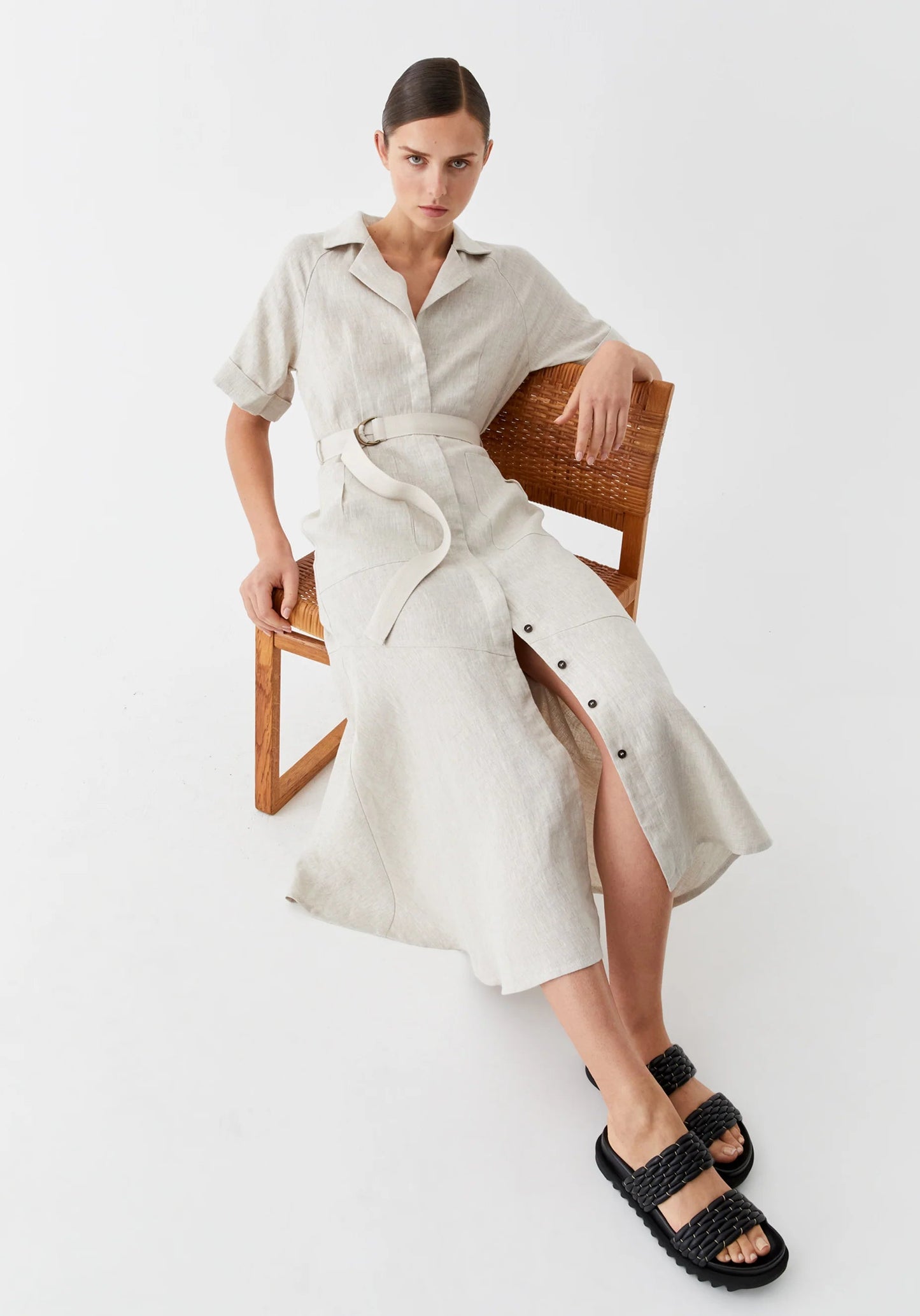 Morrison - Bodhi Shirt Dress | Natural Morrison