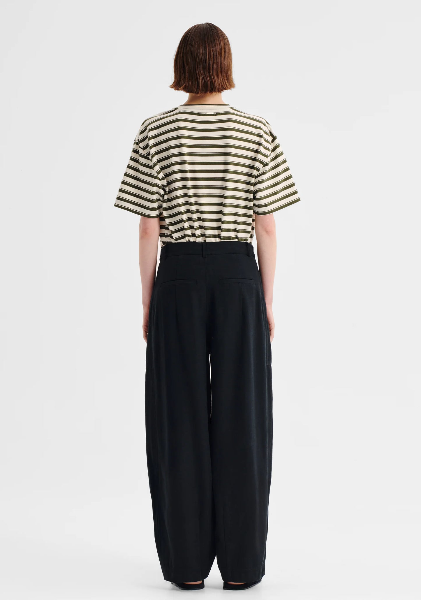 Morrison - Jericho Stripe Tee | Olive