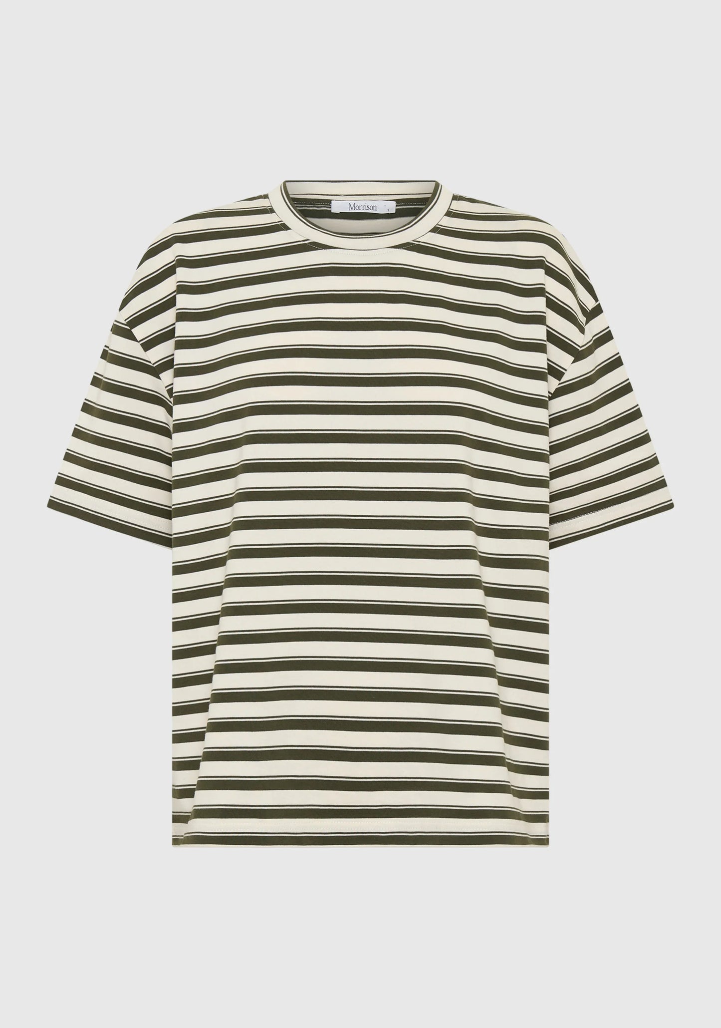 Morrison - Jericho Stripe Tee | Olive