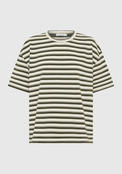 Morrison - Jericho Stripe Tee | Olive