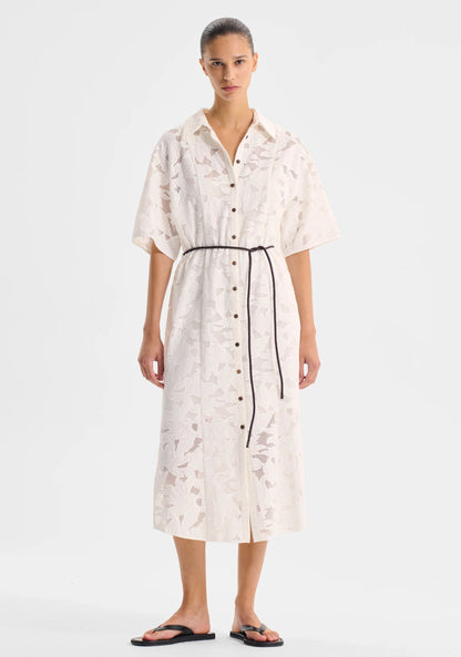 Morrison - Marnie Anglaise Shirt Dress | White Morrison