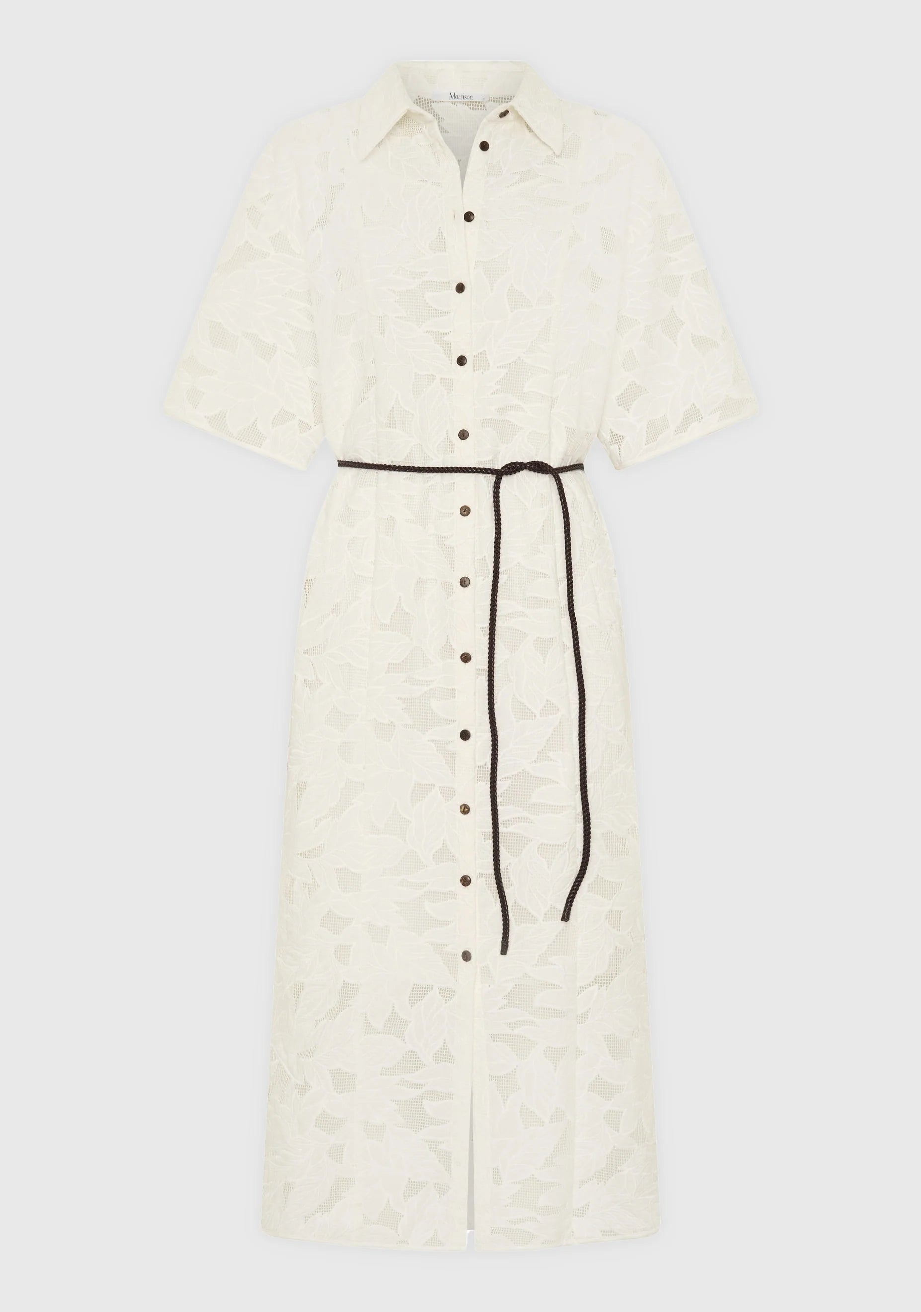 Morrison - Marnie Anglaise Shirt Dress | White Morrison