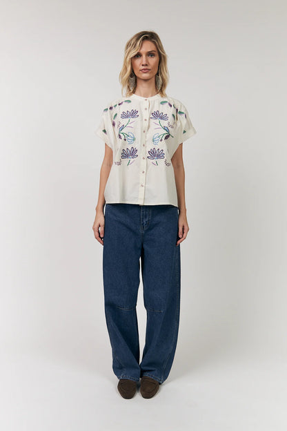 Lolly's Laundry - MyaLL Shirt | 02 Creme