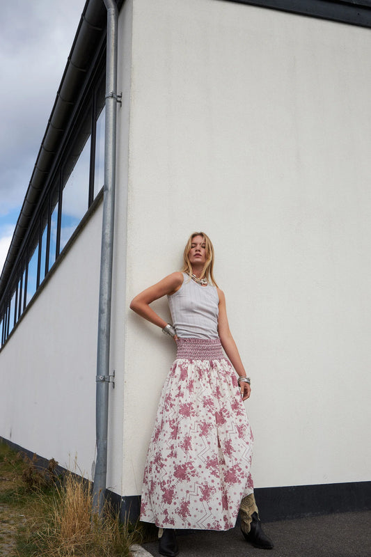 Lolly's Laundry - MyraLL Maxi Skirt | Flower Print