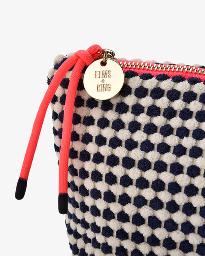 ELMS + KING - Napili Case Large | Navy/White