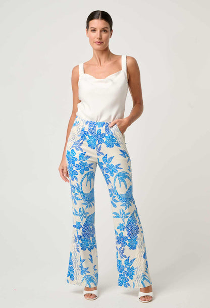 OnceWas - Delray Reversible Cupro Cami | Ivory OnceWas