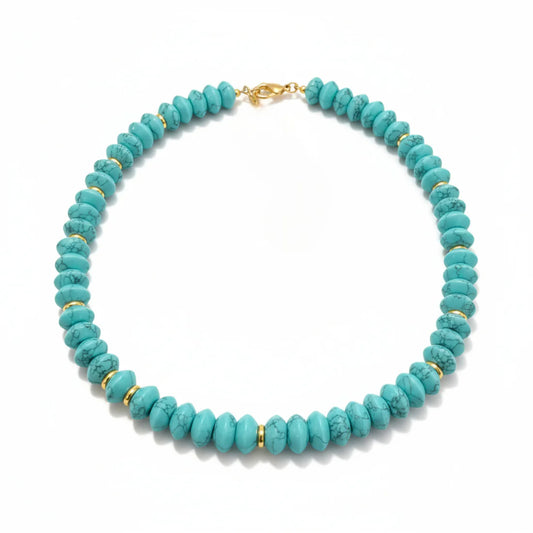 Tania Claire - Odette Necklace | Turquoise