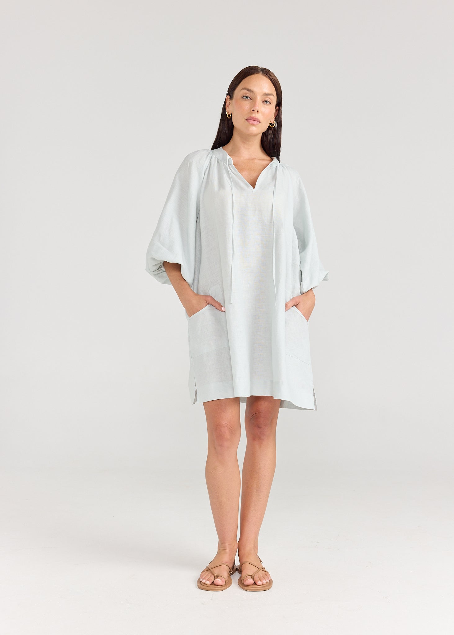 Pippa Ridley - Sangria Dress | Sky Pippa Ridley
