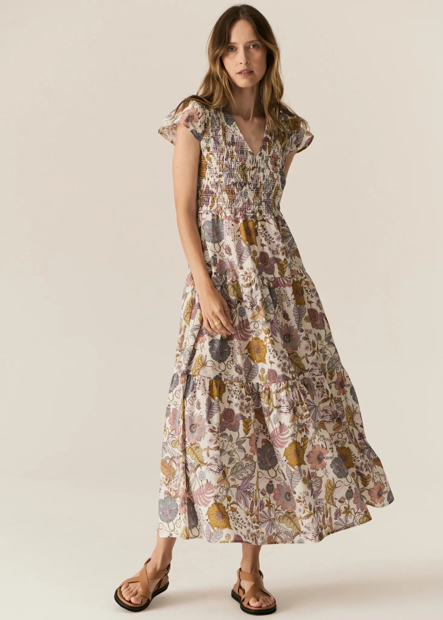 POL - Marla Shirred Dress POL
