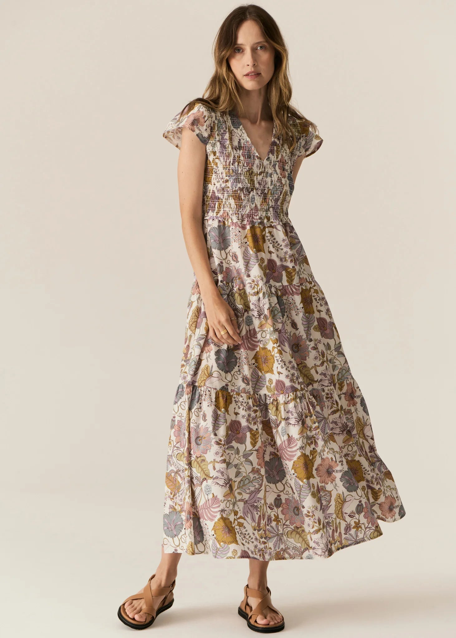 POL - Marla Shirred Dress POL