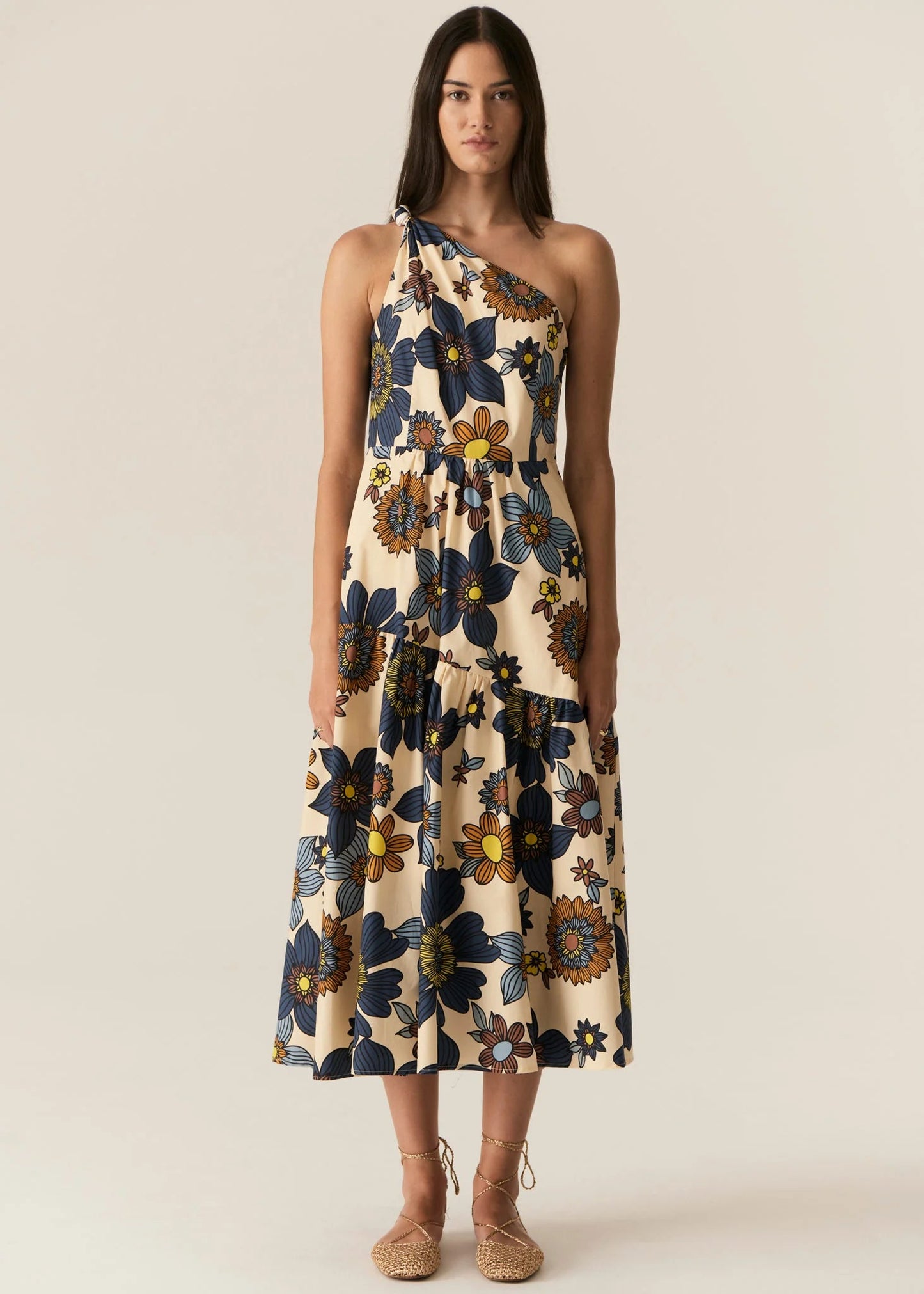 POL - Thora One Shoulder Dress POL