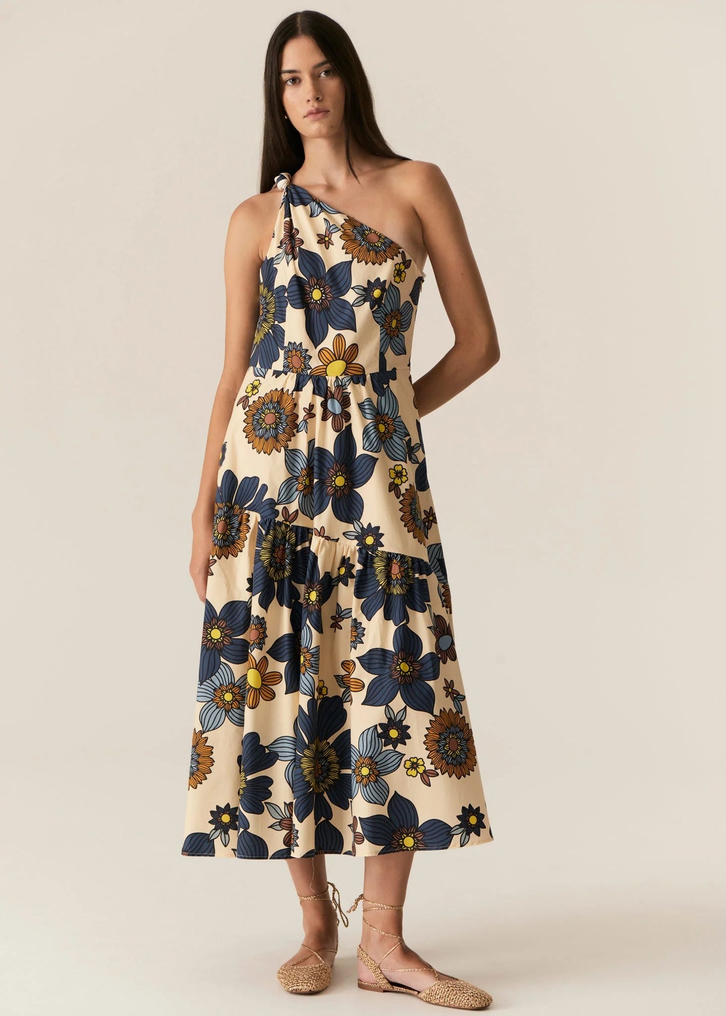 POL - Thora One Shoulder Dress POL