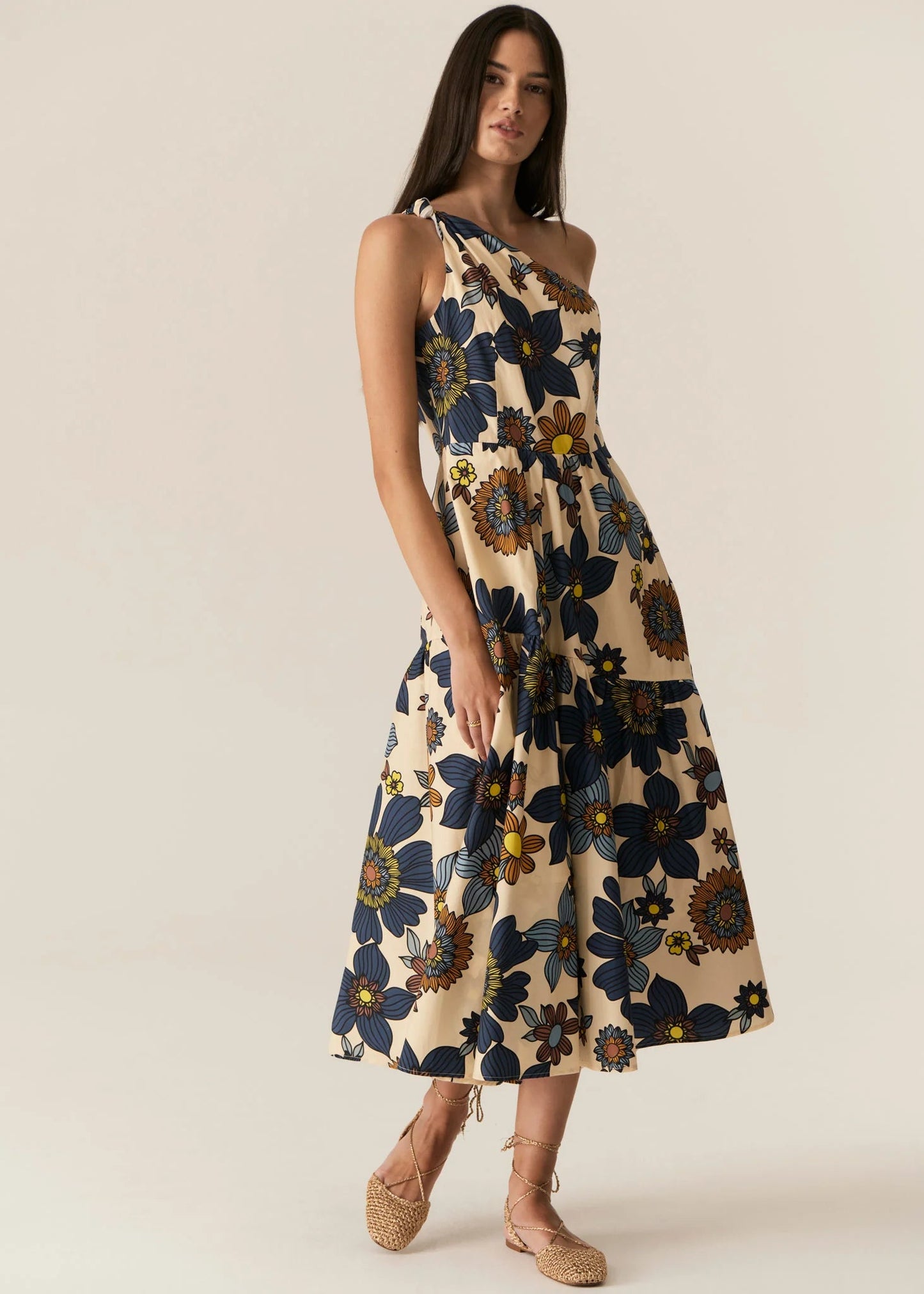 POL - Thora One Shoulder Dress POL