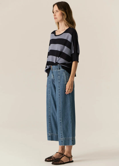 POL - Carsen Crop Denim Pant | Light Wash POL