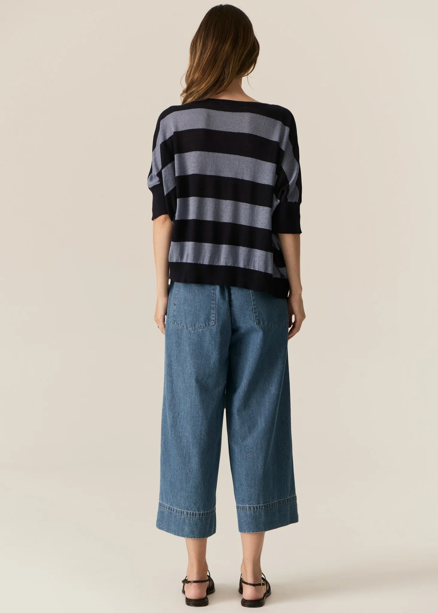 POL - Carsen Crop Denim Pant | Light Wash POL
