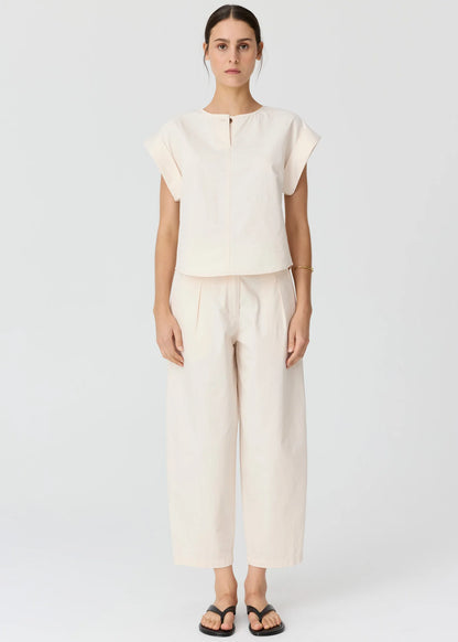 POL - Alma Barrel Pant | Pebble