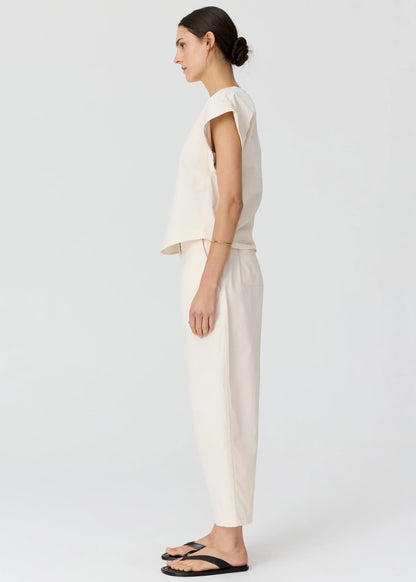 POL - Alma Barrel Pant | Pebble