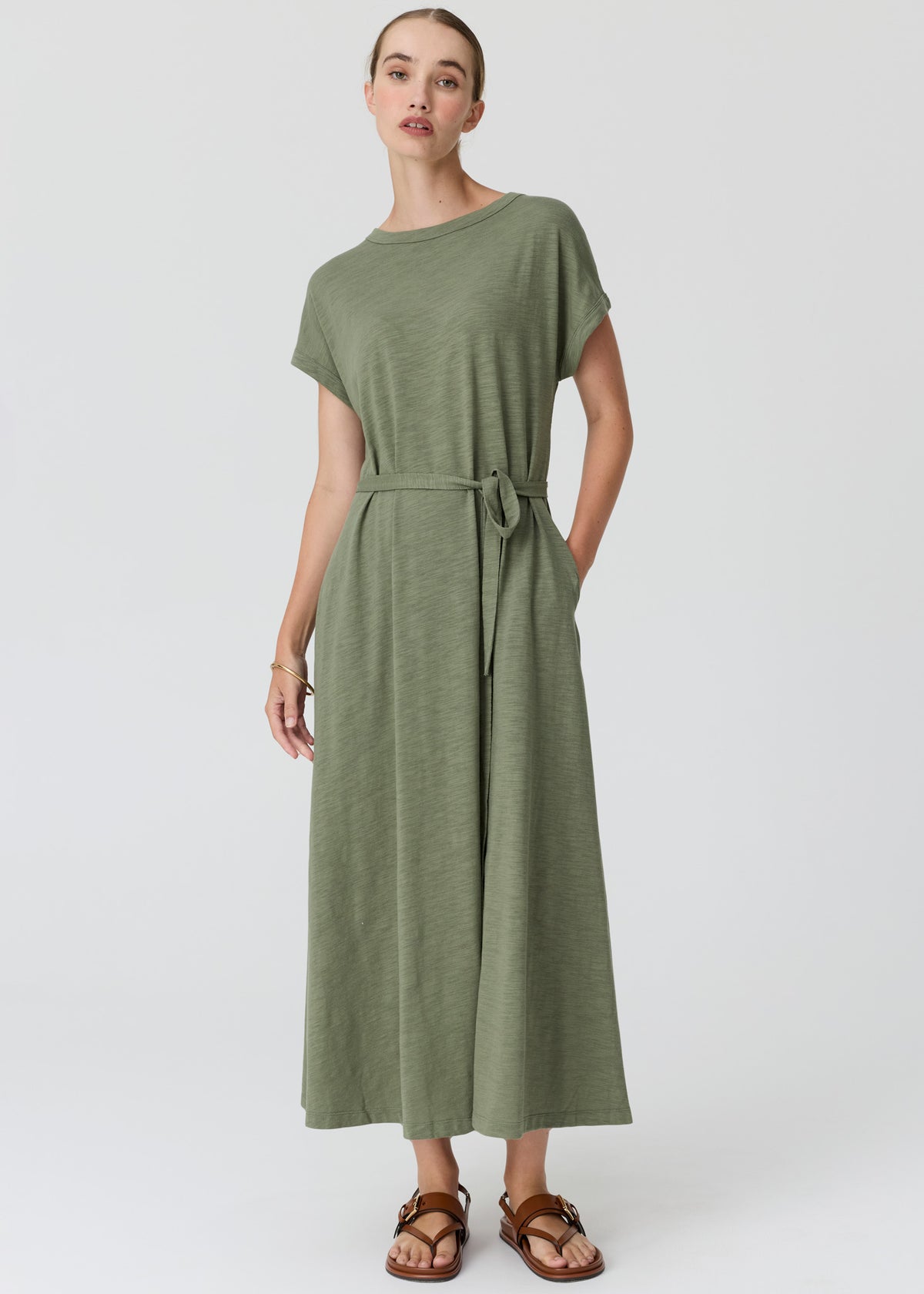 POL - Mast Tee Dress | Fern