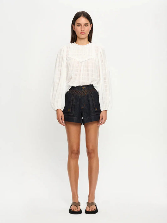 KIVARI - Paige Blouse | Ivory KIVARI