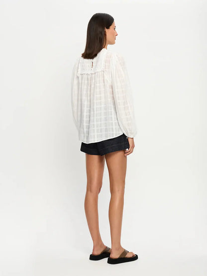 KIVARI - Paige Blouse | Ivory KIVARI