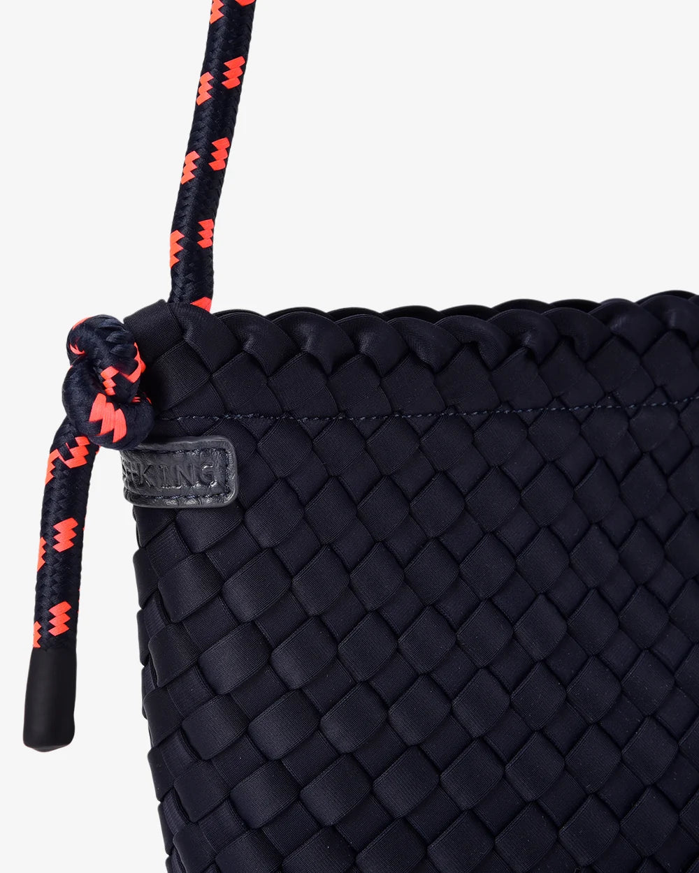 ELMS + KING - Panama Crossbody | Navy Neo Plait