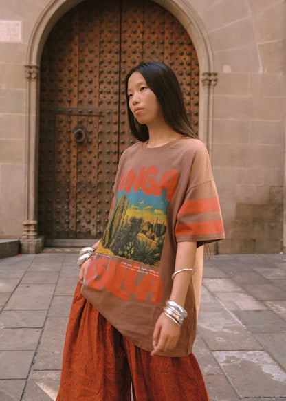 Kinga Csilla - Cacto Jarim OG Tee | Rusty Red