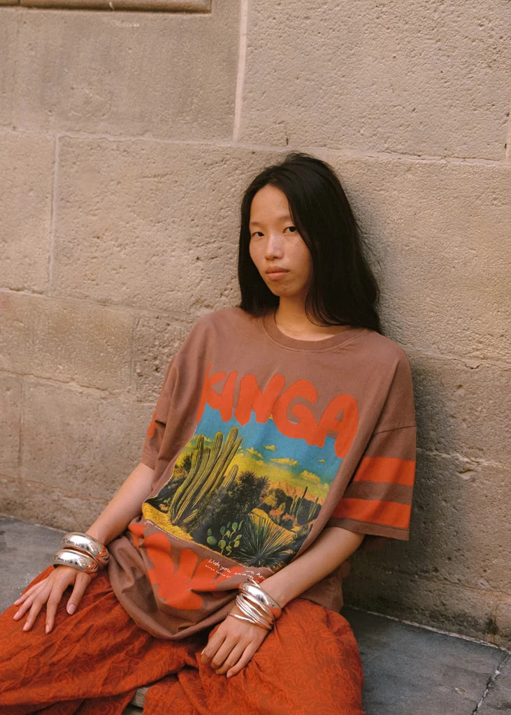Kinga Csilla - Cacto Jarim OG Tee | Rusty Red