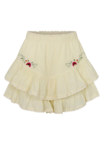 Kinga Csilla - Reka Embroidered Fae Frill Skort