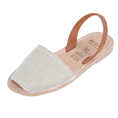 Ria Menorca Australia - Roba Avarcas Menorcan Sandals | Linen Canvas