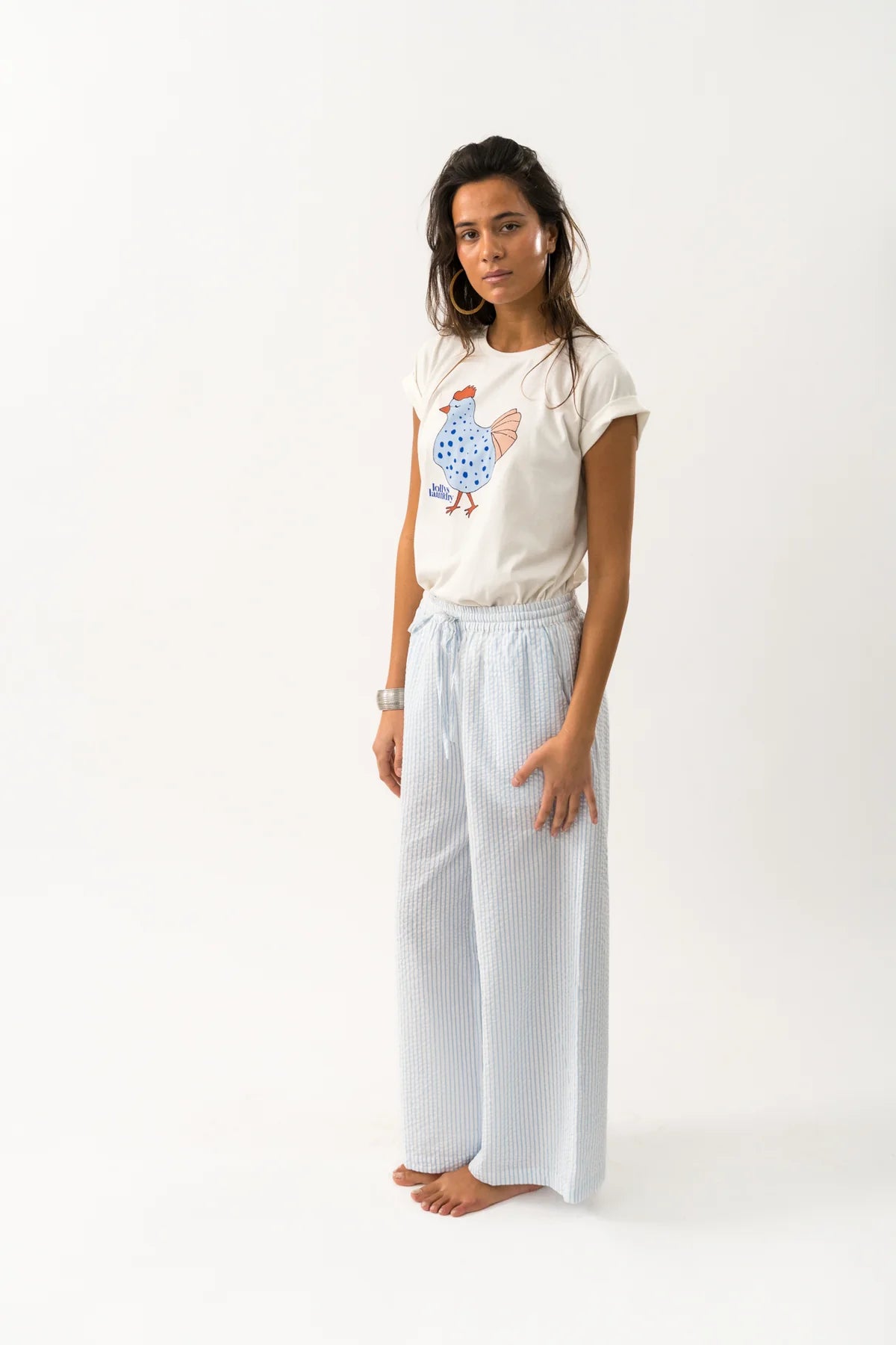 Lolly's Laundry - RomaLL Tee | White