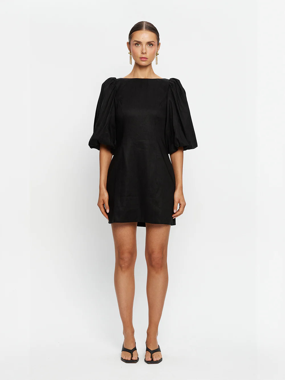 KIVARI - Cleo Bubble Sleeve Mini Dress